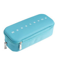 Astuccio 2 zip Monocromo -  21 x 5 x 9 cm - silicone/poliestere - colori assortiti - Pigna Astuccio 2 zip Monocromo -  21 x 5 x 9 cm - silicone/poliestere - colori assortiti - Pigna