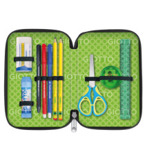 Astuccio 3 zip collezione Stilnovo - 19,5 x 7,5 x 12,9 cm - PL- colori neon assortiti - Giotto