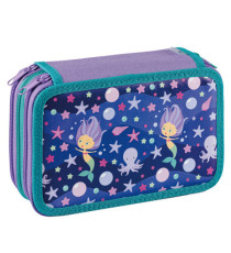 Astuccio 3 Zip Fantasy - 13 x 20 x7,5 cm - colori assortiti - Favorit