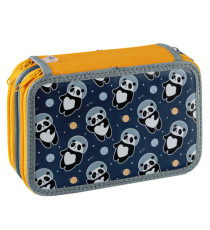 Astuccio 3 Zip Fantasy - 13 x 20 x7,5 cm - colori assortiti - Favorit