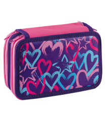 Astuccio 3 Zip Fantasy - 13 x 20 x7,5 cm - colori assortiti - Favorit