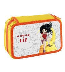 Astuccio 3 Zip Manga - 13 x 20 x 7,5 cm - fantasie assortite - Favorit