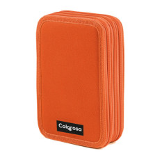 Astuccio Colors 3 zip - 13 x 20 x 7,5 cm - tessuto - colori assortiti - Colorosa Astuccio Colors 3 zip - 13 x 20 x 7,5 cm - tessuto - colori assortiti - Colorosa
