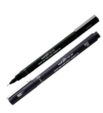 Astuccio Pin fineliner - nero - 14 gradazioni - Uni Mitsubishi - conf. 14 pezzi