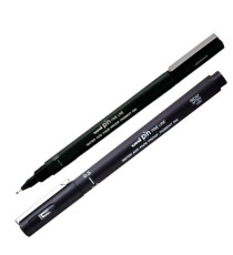 Astuccio Pin fineliner - nero - 14 gradazioni - Uni Mitsubishi - conf. 14 pezzi