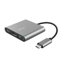 Adattatore USB-C - multiporta 3-in-1 Dalyx - Trust Adattatore USB-C - multiporta 3-in-1 Dalyx - Trust