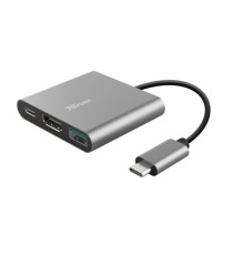 Adattatore USB-C - multiporta 3-in-1 Dalyx - Trust Adattatore USB-C - multiporta 3-in-1 Dalyx - Trust