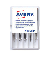 Aghi standard per sparafili - metallo - Avery - conf. 5 pezzi