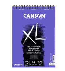 Album XL Mix - A4 - 300 gr - 30 fogli - Canson