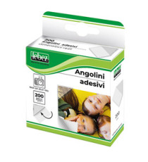 Angoli adesivi per foto - trasparente - Lebez - conf. 200 pezzi
