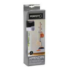 Appendi scope/attrezzi - 9,2x2,7x6,6 cm - 3 posti - Perfetto Appendi scope/attrezzi - 9,2x2,7x6,6 cm - 3 posti - Perfetto