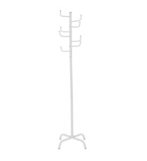 Appendiabiti - 8 posti - 175 cm - acciaio - bianco - King Collection Appendiabiti - 8 posti - 175 cm - acciaio - bianco - King Collection