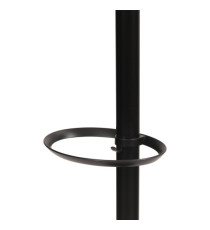 Appendiabiti a 5 posti Festival - 175cm - nero - Alba