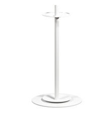 Appendiabiti Easycloth White Edition - 8 posti - acciaio - bianco/nero - Paperflow