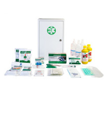 Armadietto di pronto soccorso 102/M - 46x30x14 cm - metallo - oltre 3 persone - bianco - PVS Armadietto di pronto soccorso 102/M - 46x30x14 cm - metallo - oltre 3 persone - bianco - PVS