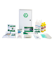 Armadietto di pronto soccorso 102/M - 46x30x14 cm - metallo - oltre 3 persone - bianco - PVS Armadietto di pronto soccorso 102/M - 46x30x14 cm - metallo - oltre 3 persone - bianco - PVS