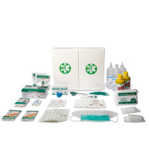 Armadietto di pronto soccorso 102/P - 45x37,5x13 cm - plastica - oltre 3 persone - bianco - PVS Armadietto di pronto soccorso 102/P - 45x37,5x13 cm - plastica - oltre 3 persone - bianco - PVS