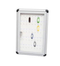 Bacheca murale portachiavi - 30 x 45 cm - 45 posti chiave - Metalplus Bacheca murale portachiavi - 30 x 45 cm - 45 posti chiave - Metalplus