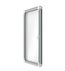 Bacheca per esterni - fondo magnetico bianco - 4 fogli A4 - verticale - Nobo Bacheca per esterni - fondo magnetico bianco - 4 fogli A4 - verticale - Nobo