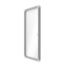 Bacheca per esterni - fondo magnetico bianco - 9 fogli A4 - verticale - Nobo Bacheca per esterni - fondo magnetico bianco - 9 fogli A4 - verticale - Nobo