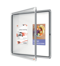 Bacheca per interni - fondo magnetico bianco - 6 fogli A4 - orizzontale - Nobo Bacheca per interni - fondo magnetico bianco - 6 fogli A4 - orizzontale - Nobo