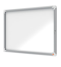 Bacheca per interni - fondo magnetico bianco - 8 fogli A4 - orizzontale - Nobo Bacheca per interni - fondo magnetico bianco - 8 fogli A4 - orizzontale - Nobo