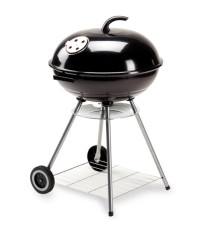 Barbecue Free Time - 88 x 62 x 56 cm - acciaio - nero - Garden Friend Barbecue Free Time - 88 x 62 x 56 cm - acciaio - nero - Garden Friend