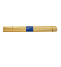 Bastoncini in legno - colore naturale - 40 cm x 4 mm - DECO - conf. 50 pezzi Bastoncini in legno - colore naturale - 40 cm x 4 mm - DECO - conf. 50 pezzi