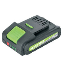Batteria di ricambio - per attrezzi - 20 V - 2,5 AH - art. 4356 - Verdemax Batteria di ricambio - per attrezzi - 20 V - 2,5 AH - art. 4356 - Verdemax