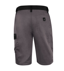 Bermuda da lavoro M1BE2 - taglia M - twill/poliestere/cotone - grigio - Deltaplus