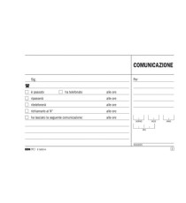 Blocco comunicazioni telefoniche - 50/50 fogli autoricalcanti - 9,9 x 17cm - Edipro Blocco comunicazioni telefoniche - 50/50 fogli autoricalcanti - 9,9 x 17cm - Edipro