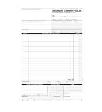 Blocco DDT - 25 fogli 4 copie autoricalcanti - 29,7 x 21cm - Edipro Blocco DDT - 25 fogli 4 copie autoricalcanti - 29,7 x 21cm - Edipro