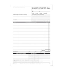 Blocco DDT - 25 fogli 4 copie autoricalcanti - 29,7 x 21cm - Edipro Blocco DDT - 25 fogli 4 copie autoricalcanti - 29,7 x 21cm - Edipro