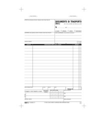 Blocco DDT - 33 fogli 3 copie autoricalcanti - 23 x 14,8cm - Edipro Blocco DDT - 33 fogli 3 copie autoricalcanti - 23 x 14,8cm - Edipro