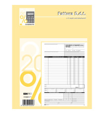 Blocco DDT/fattura - 3 copie autoricalcanti - 29,7 x 22cm - 33 fogli - Edipro