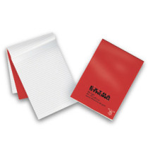 Blocco Extra Strong - 1 rigo - 210 x 297 mm - 60 gr - 50 fogli - Pigna Blocco Extra Strong - 1 rigo - 210 x 297 mm - 60 gr - 50 fogli - Pigna