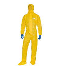 Tuta di protezione Deltachem - taglia L - giallo - Deltaplus Tuta di protezione Deltachem - taglia L - giallo - Deltaplus