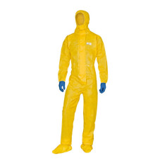 Tuta di protezione Deltachem - taglia M - giallo - Deltaplus Tuta di protezione Deltachem - taglia M - giallo - Deltaplus