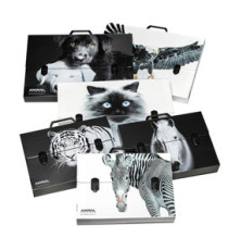 Valigetta polionda Animal Friends - 28 x 38 cm - dorso 5 cm - fantasie assortite - Colorosa