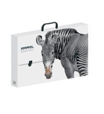 Valigetta polionda Animal Friends - 28 x 38 cm - dorso 5 cm - fantasie assortite - Colorosa Valigetta polionda Animal Friends - 28 x 38 cm - dorso 5 cm - fantasie assortite - Colorosa