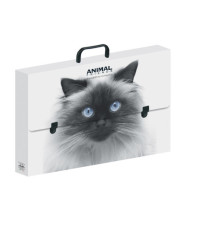 Valigetta polionda Animal Friends - 28 x 38 cm - dorso 5 cm - fantasie assortite - Colorosa Valigetta polionda Animal Friends - 28 x 38 cm - dorso 5 cm - fantasie assortite - Colorosa