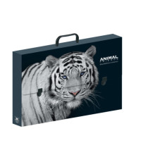Valigetta polionda Animal Friends - 38 x 53 cm - dorso 5 cm - fantasie assortite - Colorosa