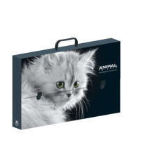 Valigetta polionda Animal Friends - 38 x 53 cm - dorso 5 cm - fantasie assortite - Colorosa