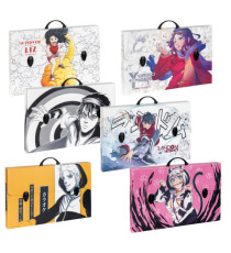 Valigetta Polionda Manga - 36,5 x 56,5 cm - dorso 5,5 cm - fantasie assortite - Favorit