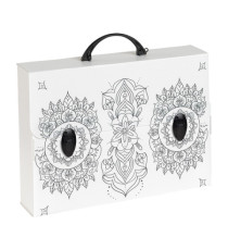 Valigetta polionda Smart - 27 x 37,5 cm - dorso 8 cm - fantasie assortite - Favorit