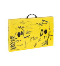 Valigetta polionda Smart - 36,5 x 56,5 cm - dorso 5,5 cm - fantasie assortite - Favorit