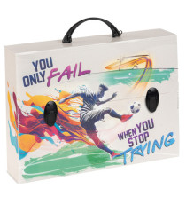 Valigetta polionda Sport - 27 x 37,5 cm - dorso 8 cm - fantasie assortite - Favorit