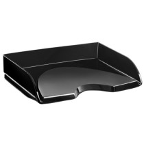 Vaschetta portacorrispondenza - apertura frontale - 26 x 35,1 x 6,9 cm - nero crystal - Cep Vaschetta portacorrispondenza - apertura frontale - 26 x 35,1 x 6,9 cm - nero crystal - Cep
