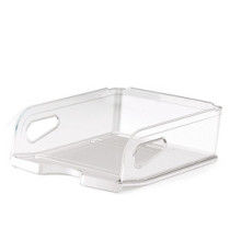 Vaschetta portacorrispondenza - Maxi - 34,5 x 27,8 x 11 cm - cristallo - Arda