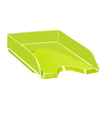 Vaschetta portacorrispondenza CepPro Gloss - 34,8 x 25,7 x 6,6 cm - verde anice - Cep Vaschetta portacorrispondenza CepPro Gloss - 34,8 x 25,7 x 6,6 cm - verde anice - Cep